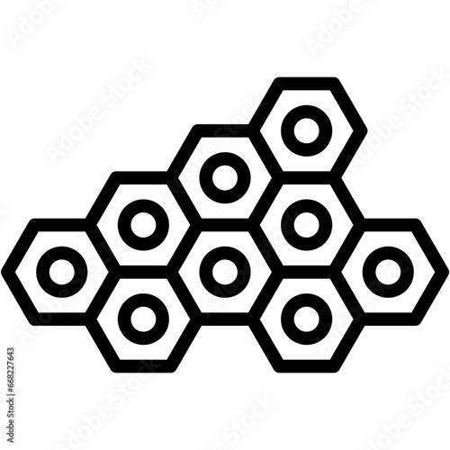 Vector Icon Skin Cell, Skin Regeneration, Beauty, Dermatology, Turnover, Skincare