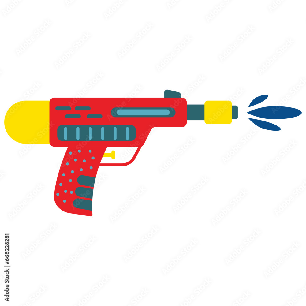 vector water gun vector water gun