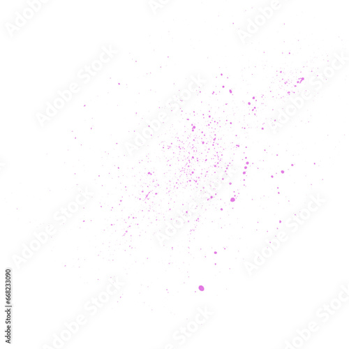 Watercolor splatter sparkle effect paint