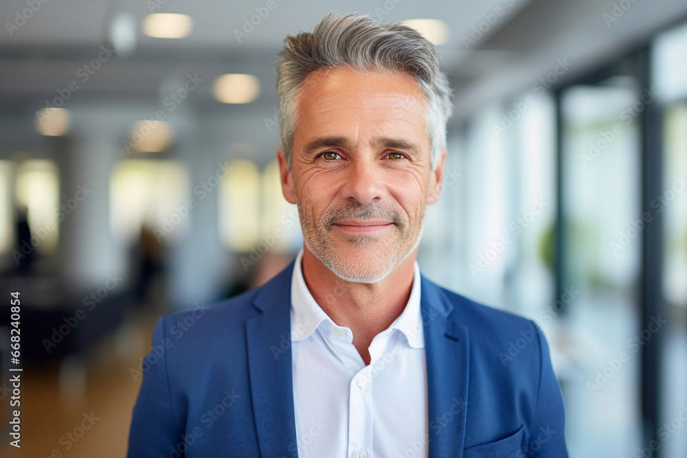 Generative ai modern technology portrait of attractive virile man specialist ceo in office Generative ai modern technology portrait of attractive virile man specialist ceo in office