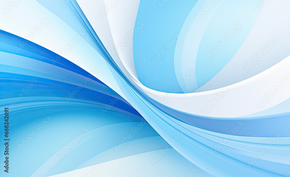 Fototapeta premium a blue and white abstract background Generative AI