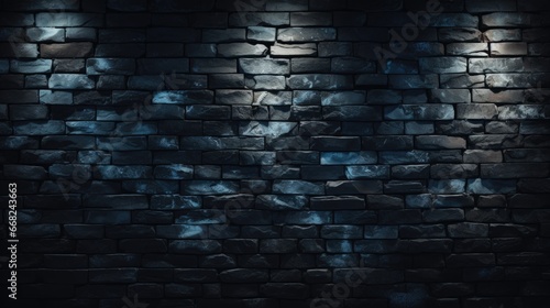 Dark Brick Wall Background