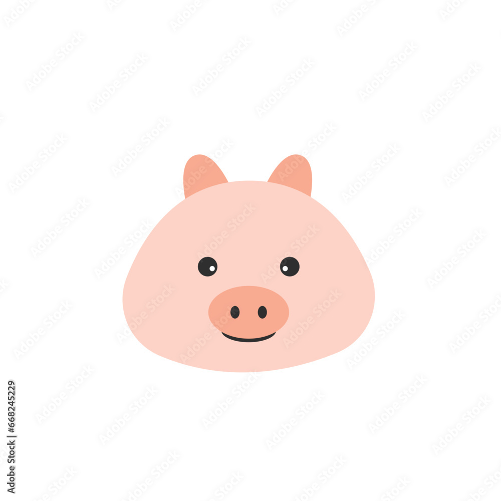 vector animal face vector animal face