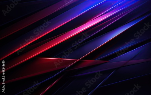an abstract light purple background with red, blue and purple lines Generative AI