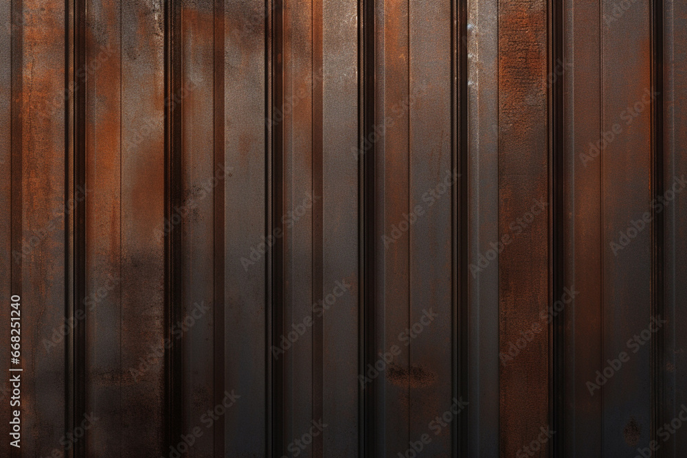 Metal covered with rust Metal covered with rust