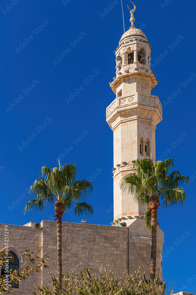 Minaret in Bethlehem, Palestine