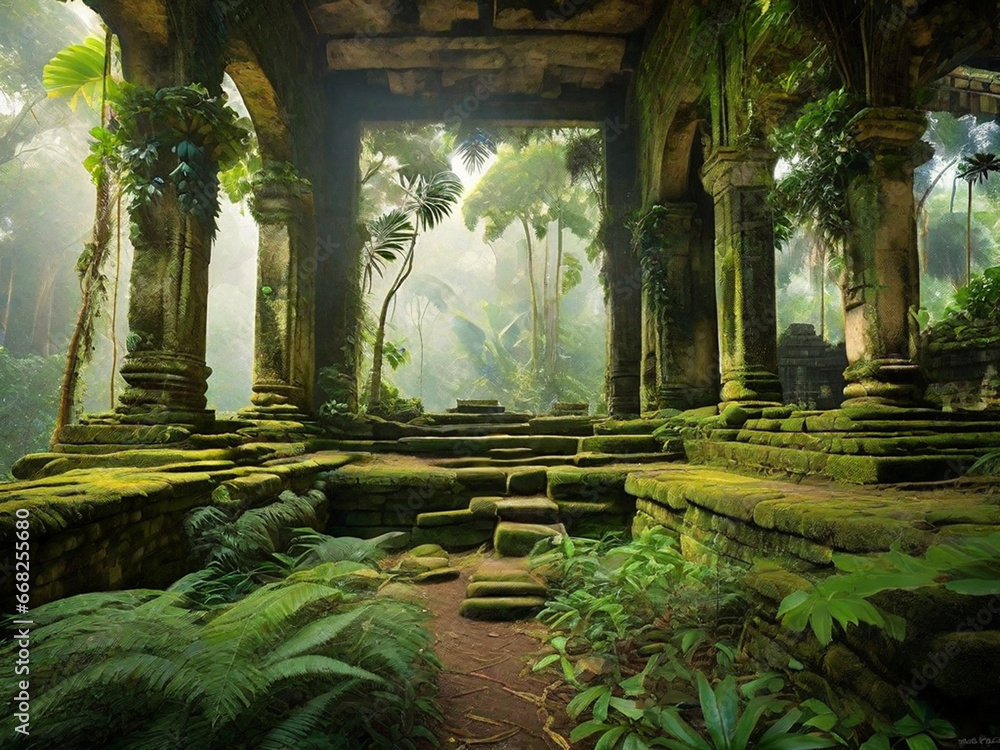 Jungle Photography, generative ai Jungle Photography, generative ai