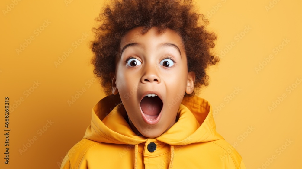 Child is suprised Child is suprised