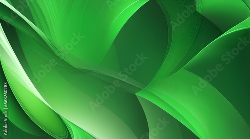 Enchanted green gradient symphony background © Tanvir