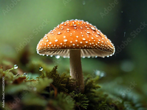 Mushroom photography, generative ai © Andreea Eremia 