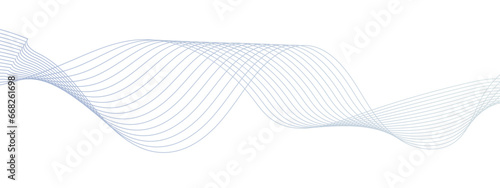 Abstract colorful wave line transparent background modern stream wave background and wave curve lines background. Vector business Illustration pattern of lines in transparent background