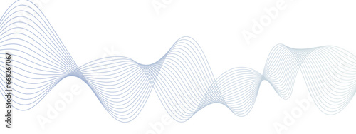 Abstract colorful wave line transparent background modern stream wave background and wave curve lines background. Vector business Illustration pattern of lines in transparent background