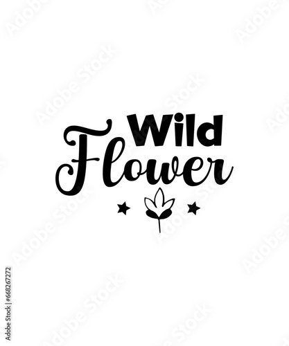 Flower Bundle Svg, Flower Svg, Wildflower svg, Flowers and Leaves, Flower Svg, WildFlowers svg bundle, Flower svg bundle, flowers