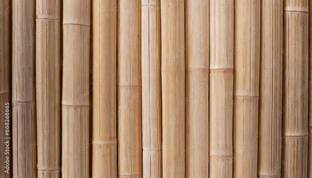 Naklejka premium bamboo texture background
