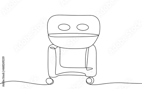 Incubator. Kuvez. One line