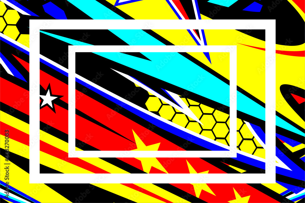 vector abstract racing background design with a unique line pattern and a combination of bright colors and star effects. suitable for your racing background vector abstract racing background design with a unique line pattern and a combination of bright colors and star effects. suitable for your racing background