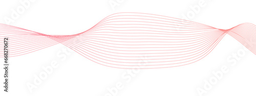 Abstract colorful wave line transparent background modern stream wave background and wave curve lines background. Vector business Illustration pattern of lines in transparent background