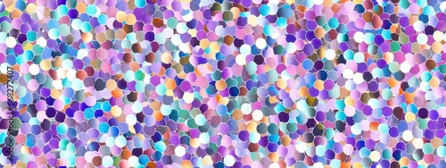 Seamless shiny iridescent rainbow glitter holographic foil background texture. Abstract Soft pastel unicorn gradient holographic reflective repeat pattern. Christmas New Years eve party flyer backdrop