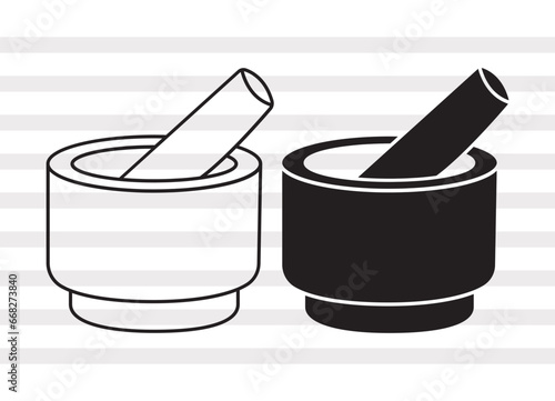 Mortar And Pestle SVG, Mortar Svg, Pestle Svg, Mortar and pestle Bundle