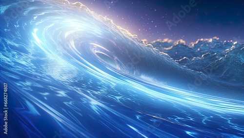 A blue energy vortex. Great for anime, backgrounds, graphic designs, fantasy, sci-fi and more.  © ECrafts