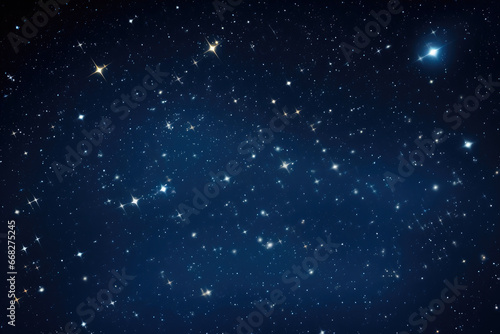 Astronomical Splendor: Night Sky Constellations © Andrii 