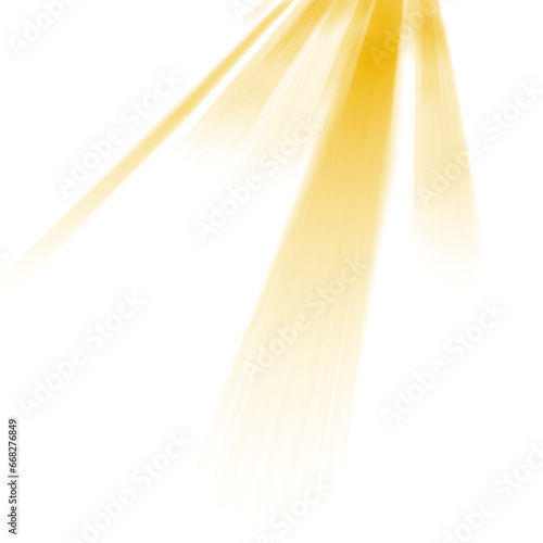 Overlays, overlay, light transition, effects sunlight, lens flare, light leaks. High-quality stock PNG image of sun rays light overlays yellow flare glow isolated on transparent background for design