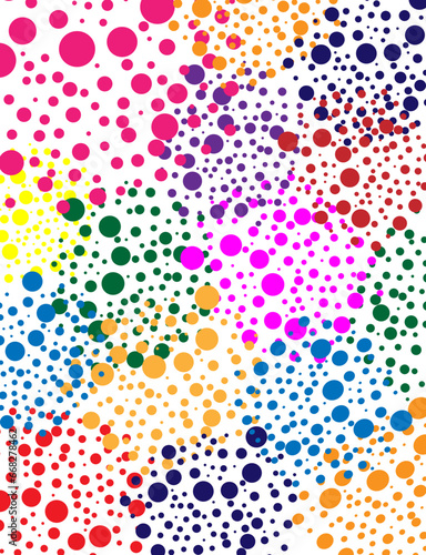 bright colorful background, background with multi-colored spots of paint