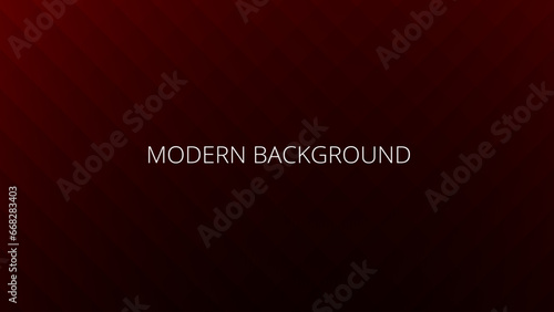 Black abstract background with dark red checkered texture, modern geometric pattern