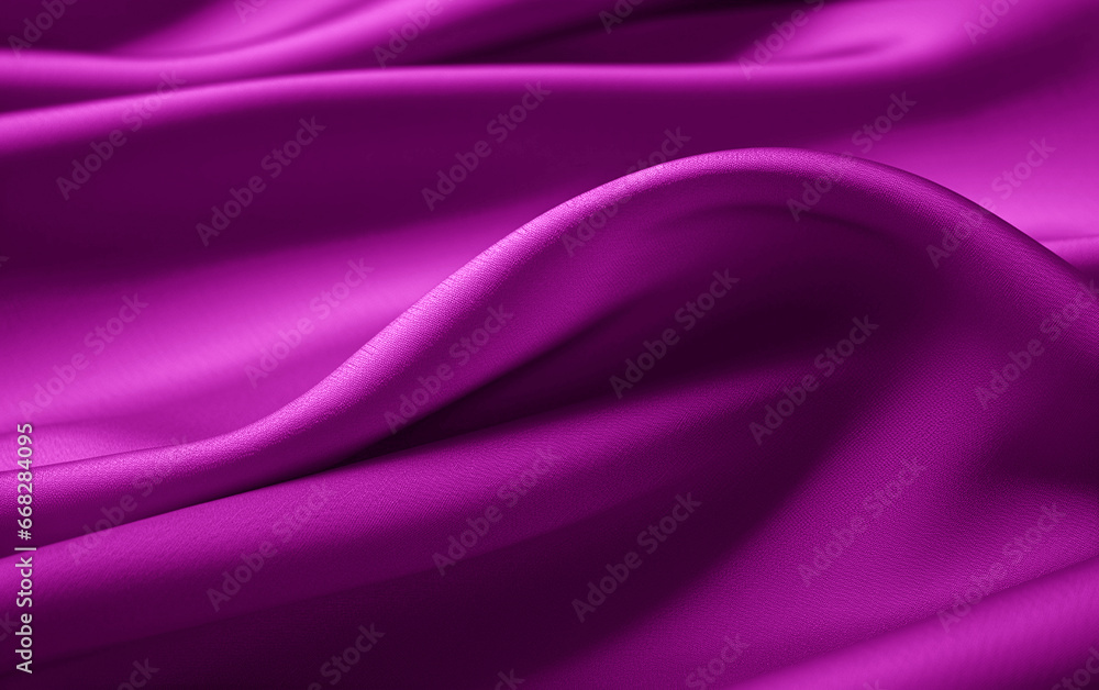 Fototapeta premium elegant purple fabric waves background