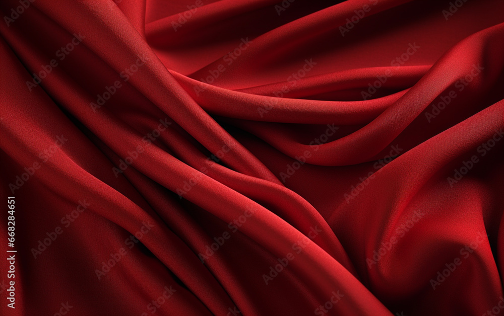elegant red fabric waves background elegant red fabric waves background