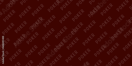 Poker and casino table background in red color. Vector illustration.