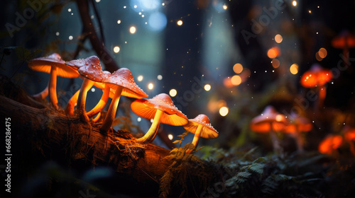 Glow-in-the-Dark Woodland Toadstools