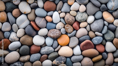 Nature's Tranquility: The Beauty of Smooth Pebble Surfaces