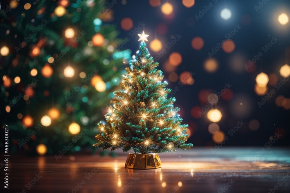 christmas tree with lights christmas tree with lights