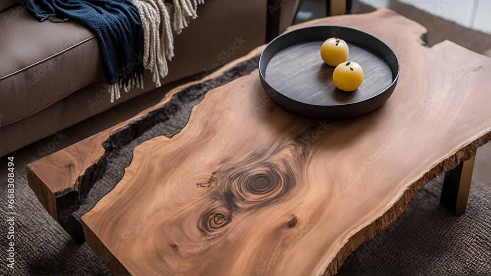 Obraz premium Mesa de madera natural