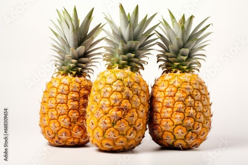 Fresh pineapple, an organic and healthy tropical fruit, with vibrant color and a juicy texture.