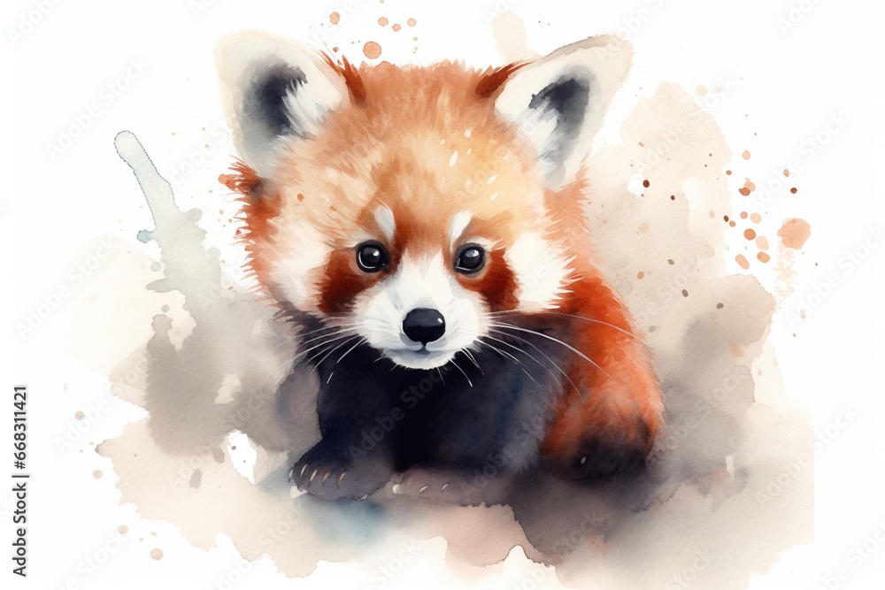 Obraz premium Red panda