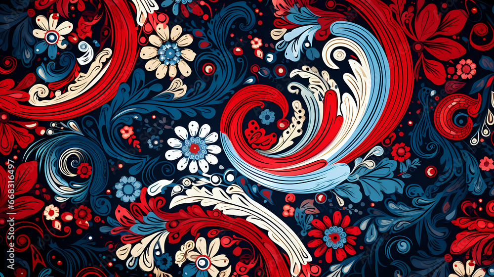paisley pattern Background. Generative AI paisley pattern Background. Generative AI