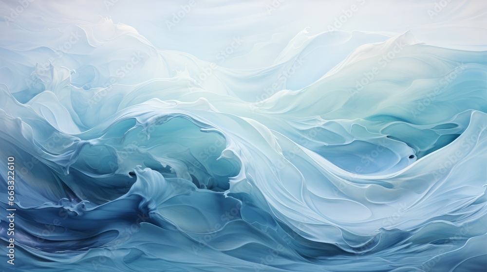 Snow Wave Texture with Blue and White Flowing Lines. Frozen Ocean Water Backdrop for New Year Celebration. Abstract Illustration for Web and Mobile, Copy Space Snow Wave Texture with Blue and White Flowing Lines. Frozen Ocean Water Backdrop for New Year Celebration. Abstract Illustration for Web and Mobile, Copy Space
