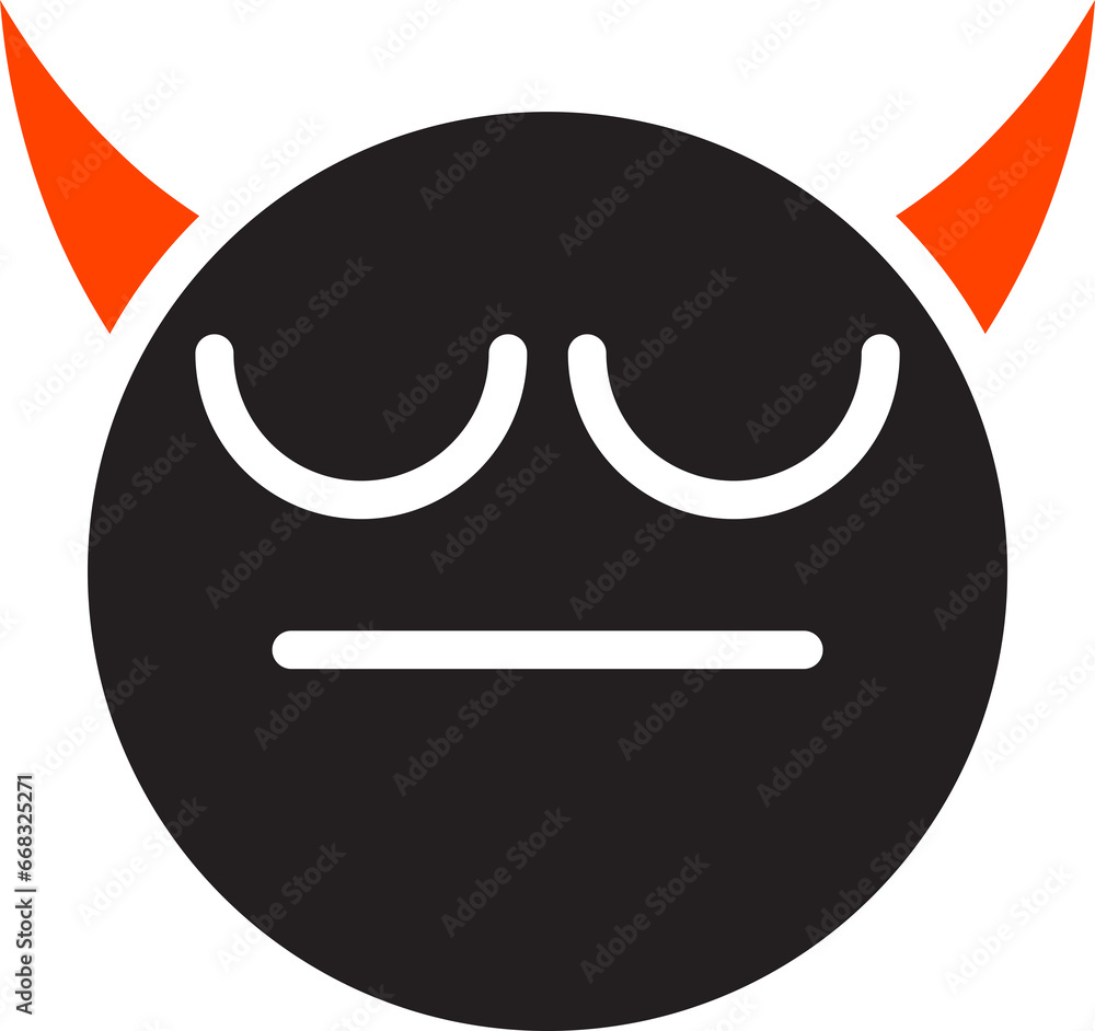 Cute Devil Emoticon
