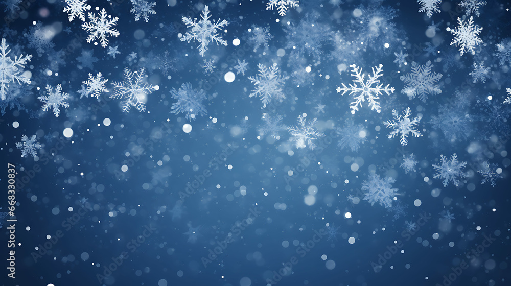 blue christmas background with snowflakes blue christmas background with snowflakes
