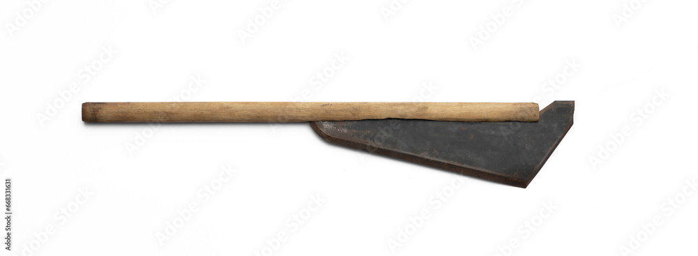 fantasy savage ax isolated on white background fantasy savage ax isolated on white background