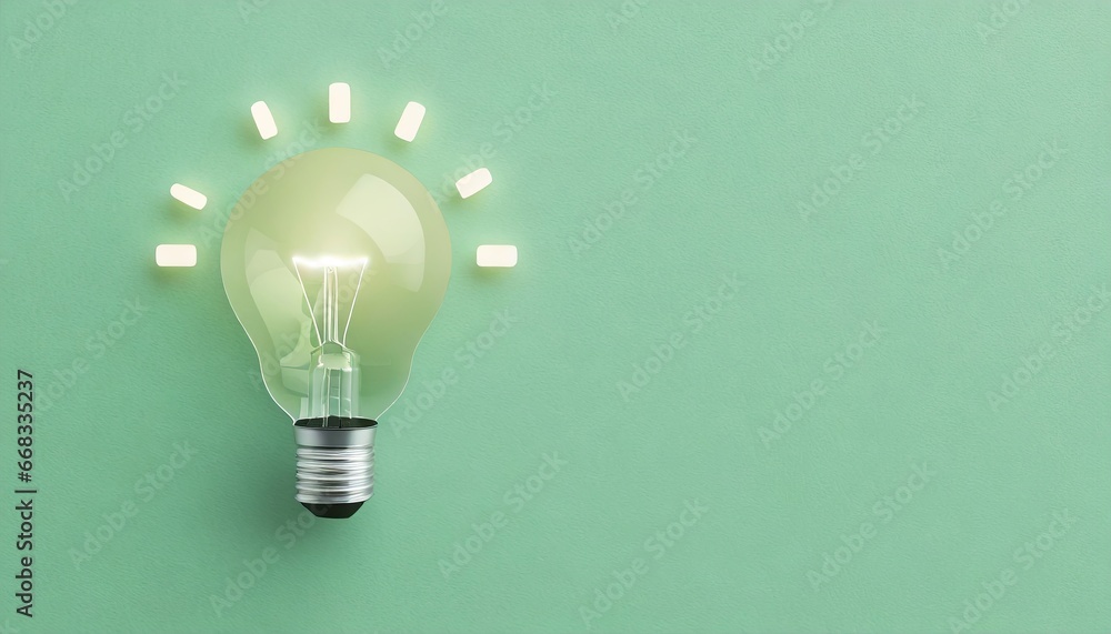 Light bulb, creative symbol, leadership, and different business creative idea concept. Generative AI Light bulb, creative symbol, leadership, and different business creative idea concept. Generative AI