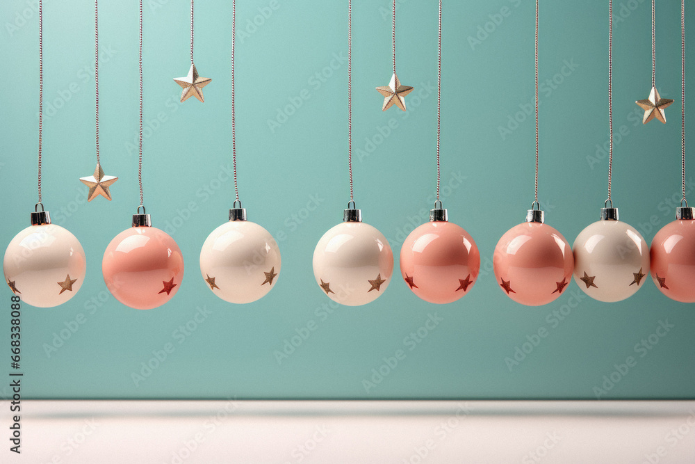 Christmas decorations and balls, holiday background. Christmas decorations and balls, holiday background.
