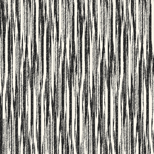 Monochrome Grain Stroke Textured Pattern