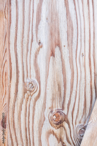 Wood surface with knots