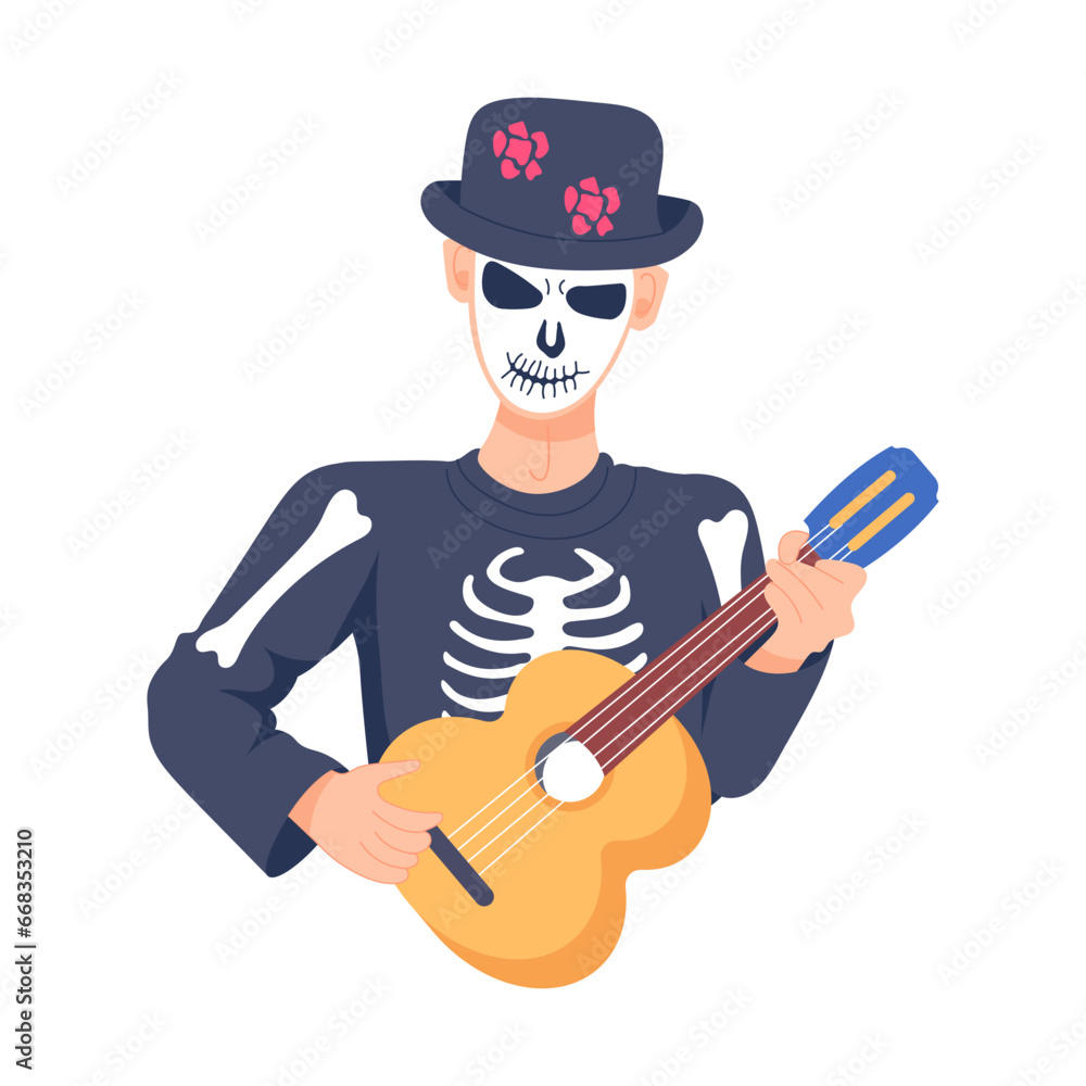 Skull Playing Skull Playing