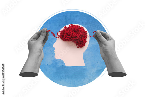 Foto Mental health and problems with memory