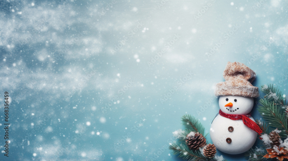 Fototapeta premium Christmas background. new year background. selective focus holiday.