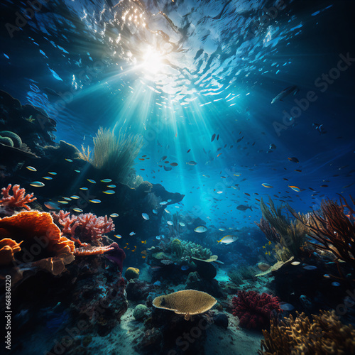 Ultra HD Underwater Background: High-Resolution Capture © HustlePlayground